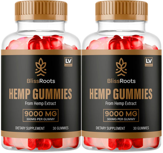 (2 Pack) Bliss Roots Gummies 300 mg per Gummy BlissRoots Gummies Bliss Roots Bliss Roots Gummy Bliss Roots Gummies Organic BlissRoots Gummies Bliss Roots Supplement Gummy 60 Gummies 2 Months