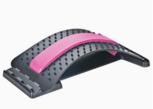 Back and Neck Traction and Massage Device