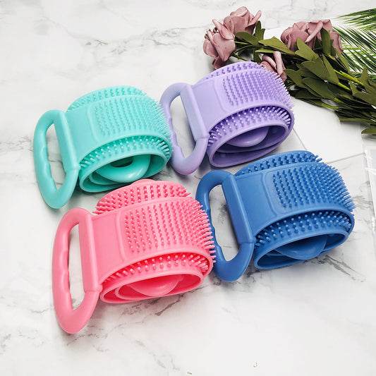 Silicone Back Scrubber and Bath Brush for Massage