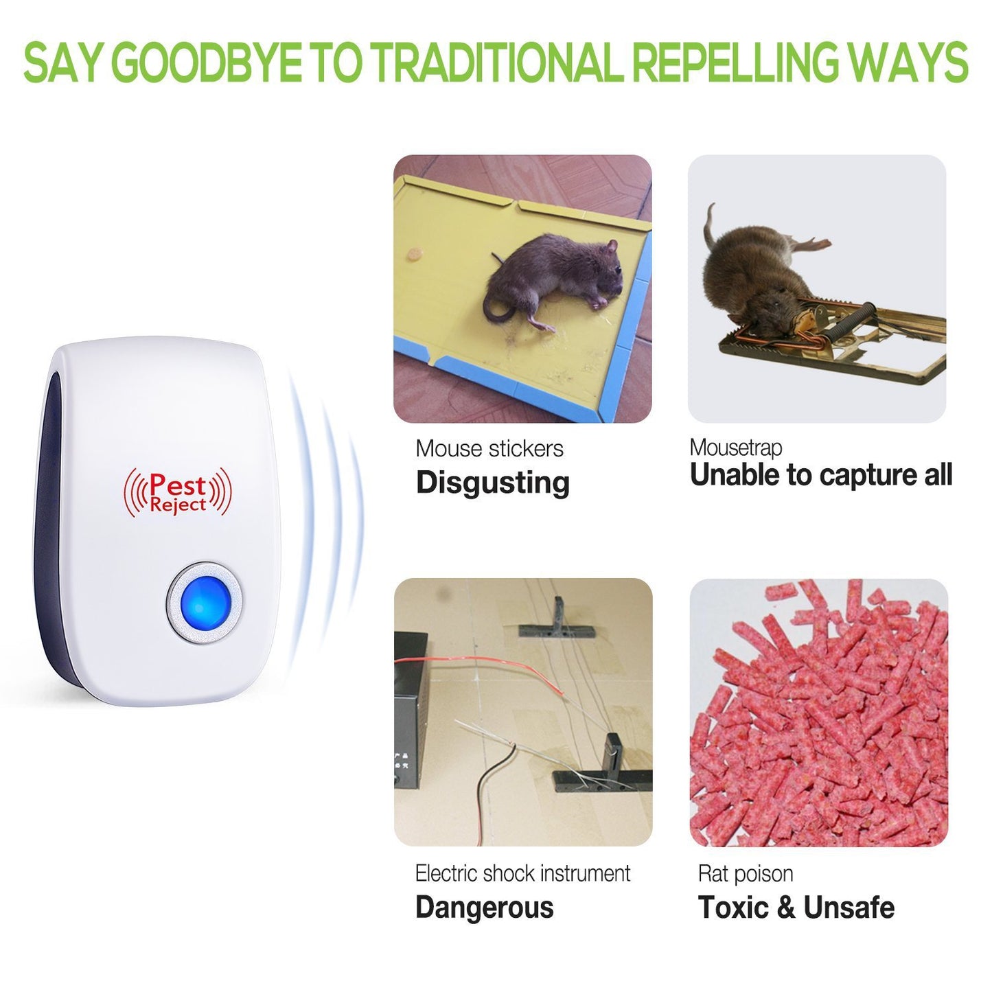 Ultrasonic Electronic Pest Repeller