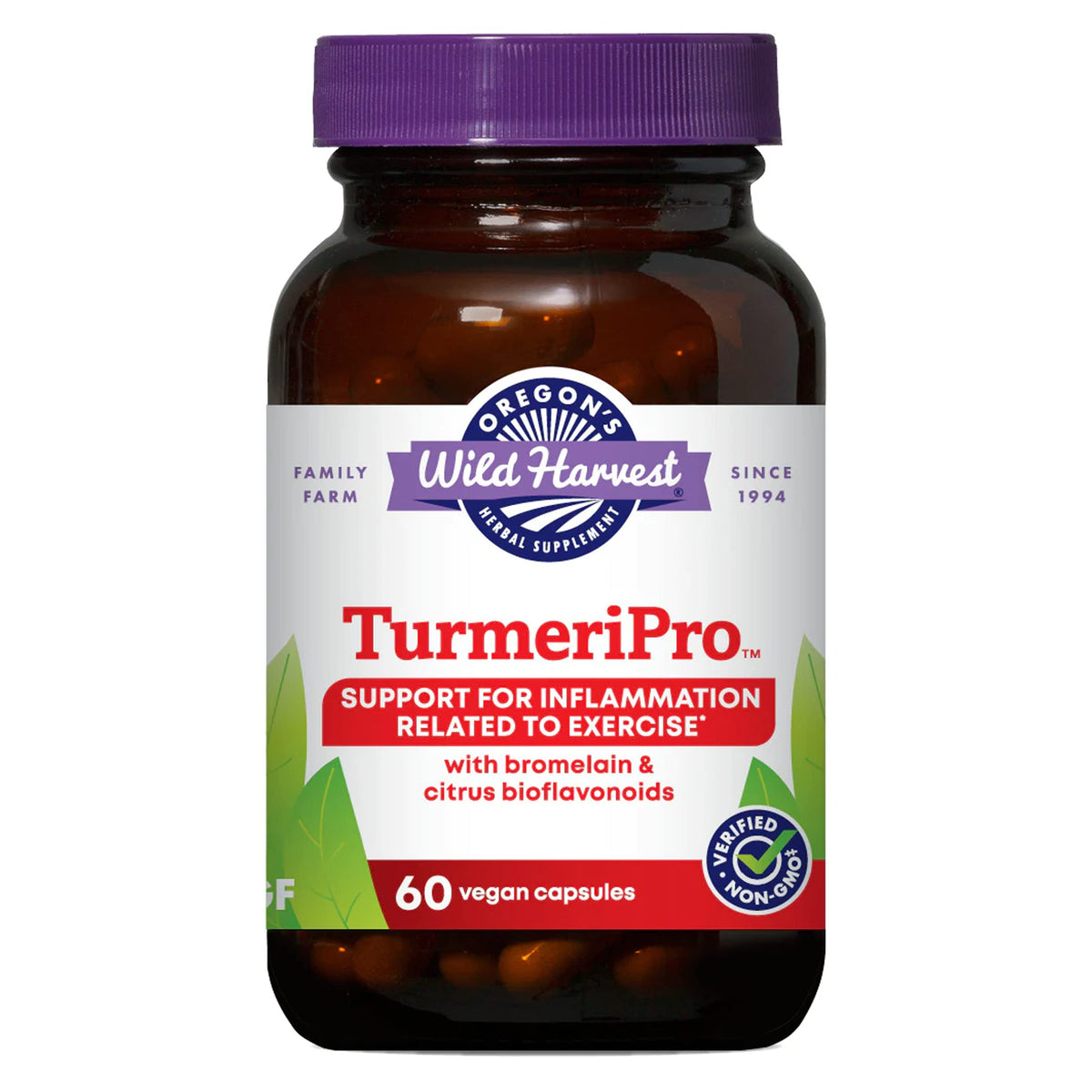 Oregons Wild Harvest TurmeriPro™ Capsules Non-GMO Herbal Supplements 60 Count
