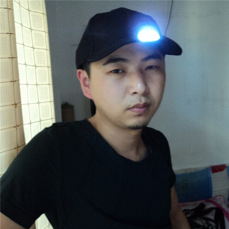 Outdoor Lighting Baseball Cap for Hiking
