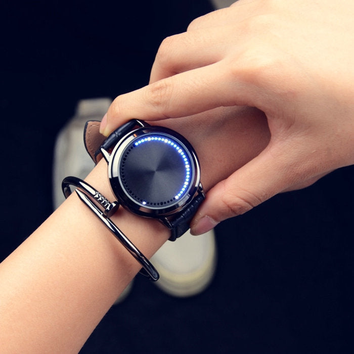 Dazzling Blue Light Electronic Watch