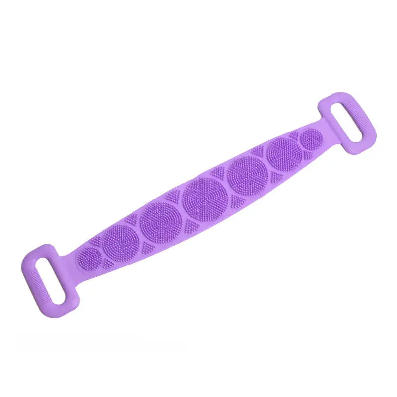 2pcs Silicone Bath Brush and Towel for Back Massage