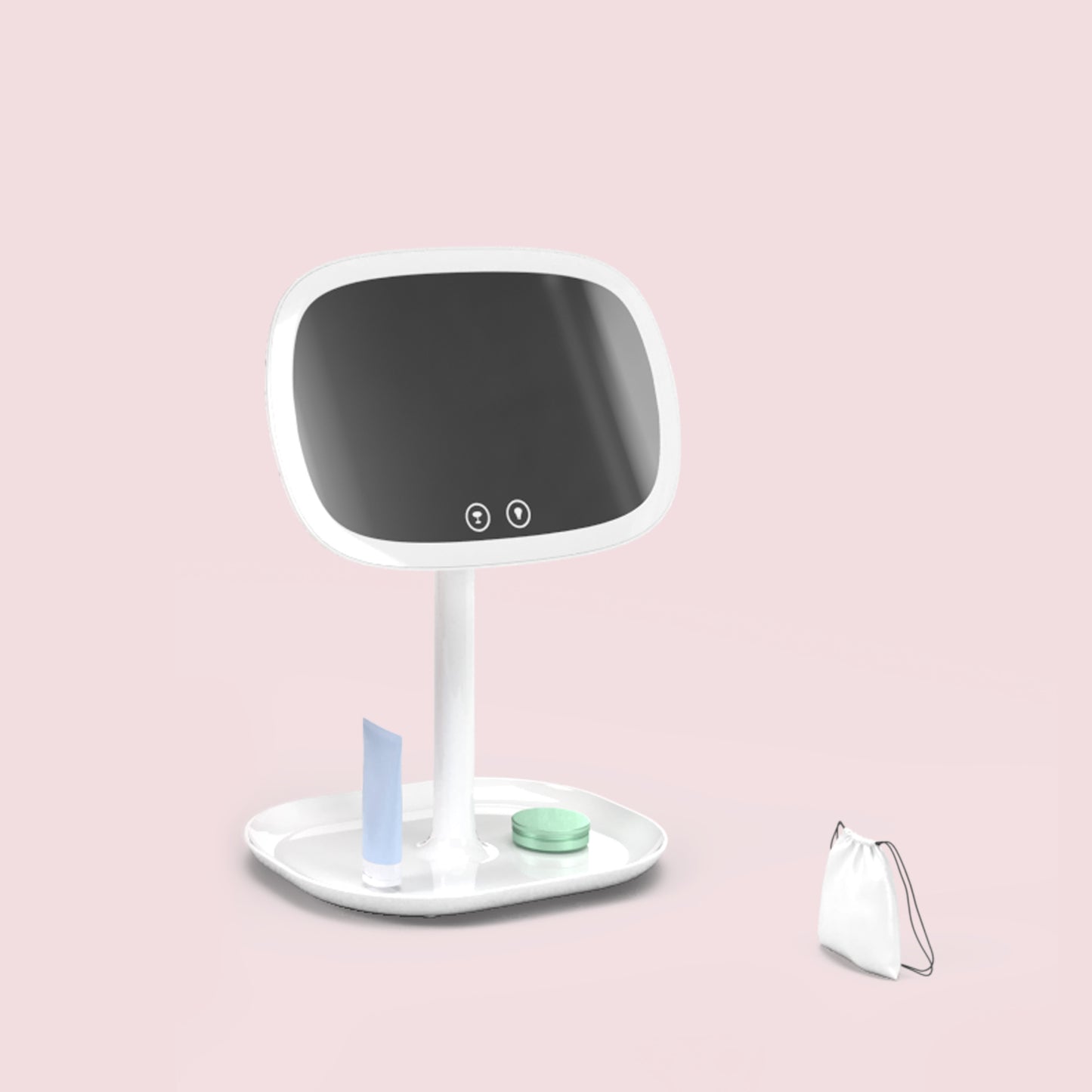 Smart LED Makeup Mirror with Lighting Features