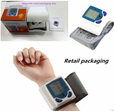 Electronic Wrist Blood Pressure Monitor