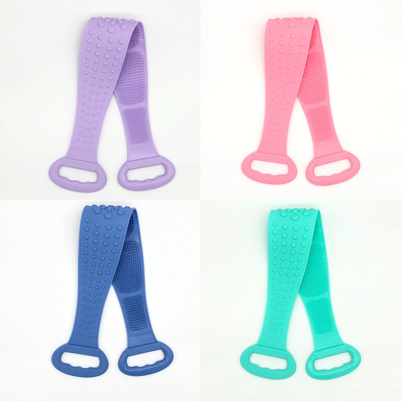 Silicone Back Scrubber and Bath Brush for Massage