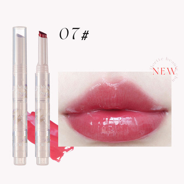 FLORTTE First Kiss Love Stick Lipstick Pen with Mirror