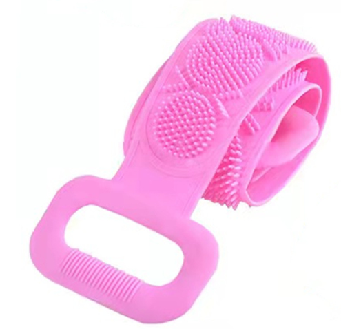 2pcs Silicone Bath Brush and Towel for Back Massage