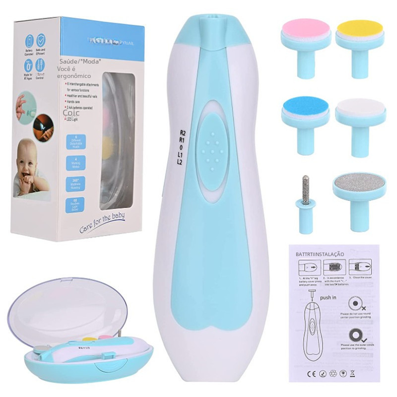 Electric Nail Trimmer for Infants - Multi-Functional Care