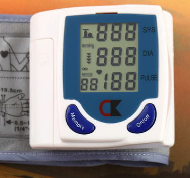 Electronic Wrist Blood Pressure Monitor