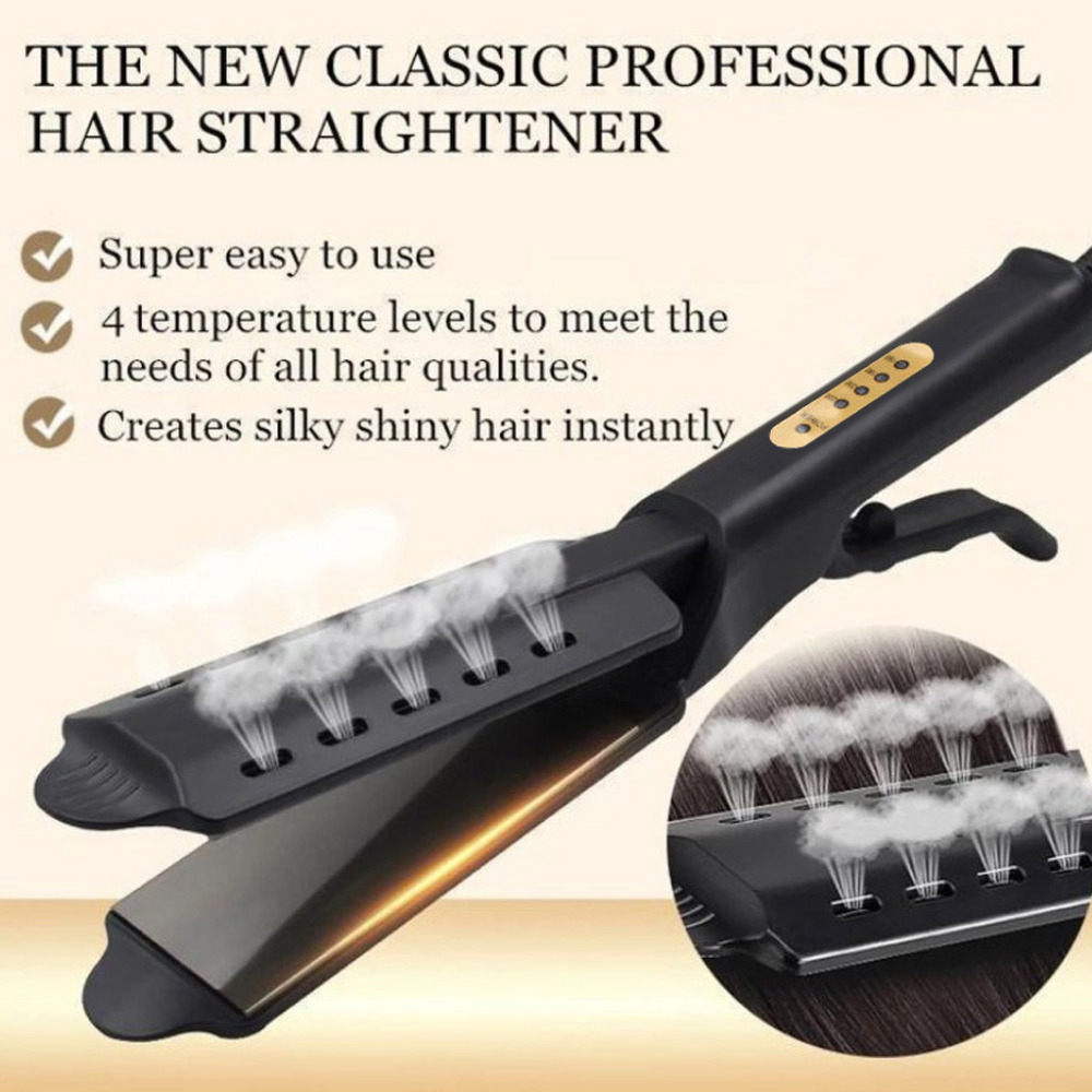 Ceramic Ionic Flat Iron with 4 Temperature Settings