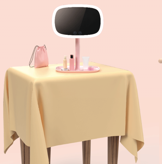 Smart LED Makeup Mirror with Lighting Features