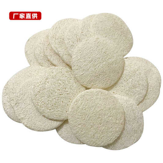 6x6cm Loofah Makeup Remover Pads for Eyes and Face