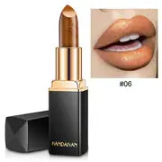Color-Changing Metallic Pearlescent Gilded Lipstick