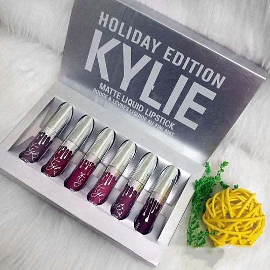 Gold 6 Lip Colors - Kelly Kim Birthday Edition